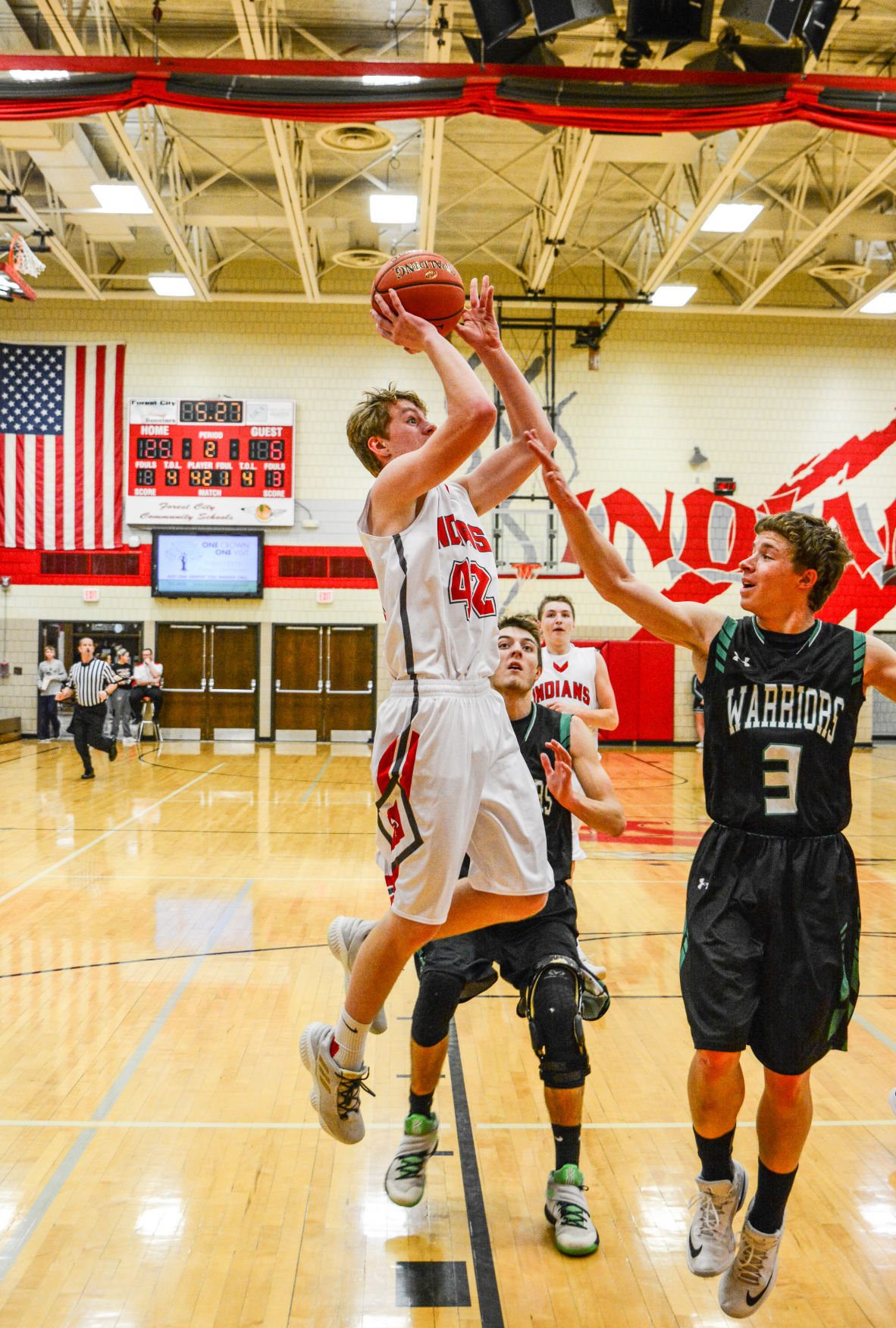 FC boys basketball vs. North Union 3